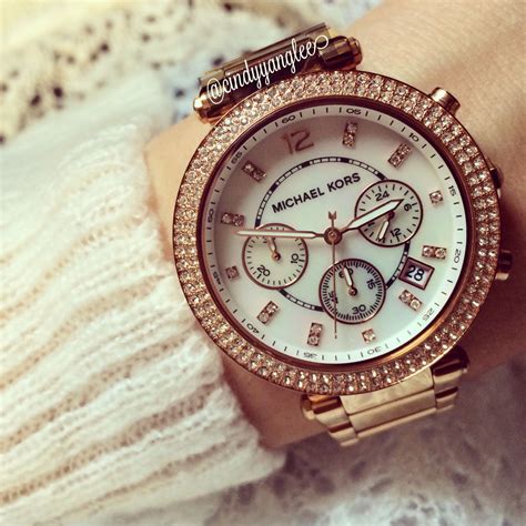 michael kors watches mk5491|michael kors parker rose gold bracelet.